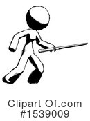 Ink Design Mascot Clipart #1539009 by Leo Blanchette