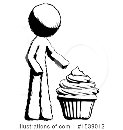 Royalty-Free (RF) Ink Design Mascot Clipart Illustration by Leo Blanchette - Stock Sample #1539012