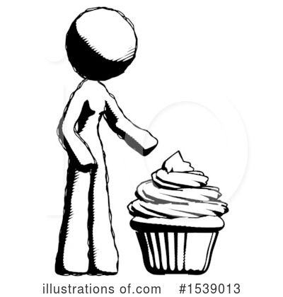 Royalty-Free (RF) Ink Design Mascot Clipart Illustration by Leo Blanchette - Stock Sample #1539013