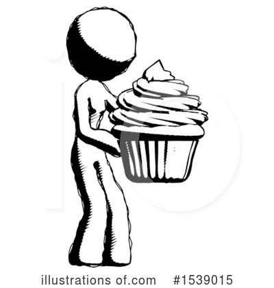 Royalty-Free (RF) Ink Design Mascot Clipart Illustration by Leo Blanchette - Stock Sample #1539015