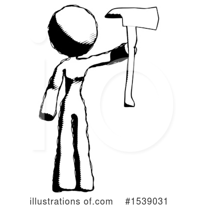Royalty-Free (RF) Ink Design Mascot Clipart Illustration by Leo Blanchette - Stock Sample #1539031