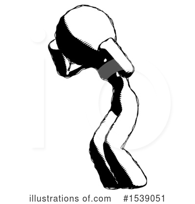 Royalty-Free (RF) Ink Design Mascot Clipart Illustration by Leo Blanchette - Stock Sample #1539051