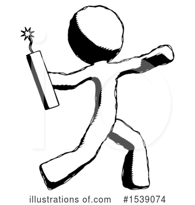 Royalty-Free (RF) Ink Design Mascot Clipart Illustration by Leo Blanchette - Stock Sample #1539074