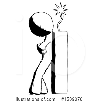 Royalty-Free (RF) Ink Design Mascot Clipart Illustration by Leo Blanchette - Stock Sample #1539078