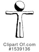 Ink Design Mascot Clipart #1539136 by Leo Blanchette