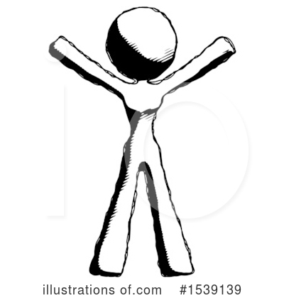 Royalty-Free (RF) Ink Design Mascot Clipart Illustration by Leo Blanchette - Stock Sample #1539139