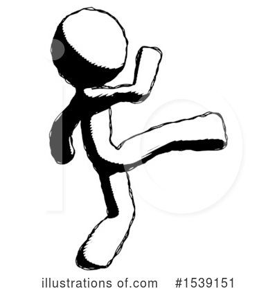 Royalty-Free (RF) Ink Design Mascot Clipart Illustration by Leo Blanchette - Stock Sample #1539151