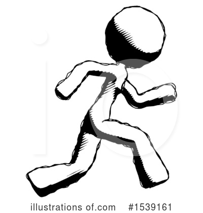Royalty-Free (RF) Ink Design Mascot Clipart Illustration by Leo Blanchette - Stock Sample #1539161