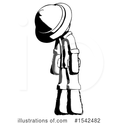 Royalty-Free (RF) Ink Design Mascot Clipart Illustration by Leo Blanchette - Stock Sample #1542482