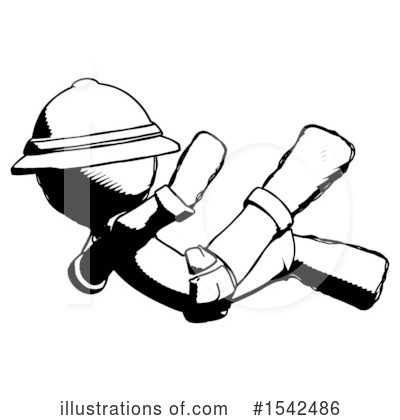 Royalty-Free (RF) Ink Design Mascot Clipart Illustration by Leo Blanchette - Stock Sample #1542486