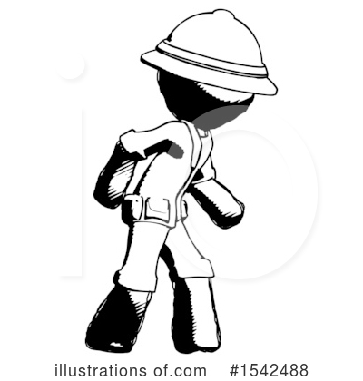 Royalty-Free (RF) Ink Design Mascot Clipart Illustration by Leo Blanchette - Stock Sample #1542488