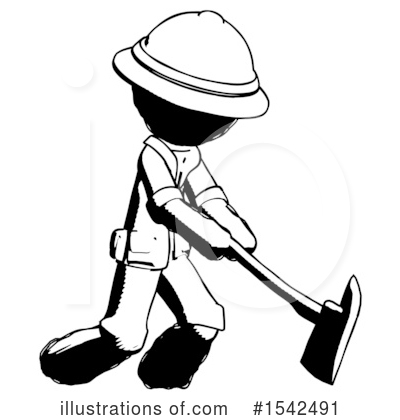 Royalty-Free (RF) Ink Design Mascot Clipart Illustration by Leo Blanchette - Stock Sample #1542491