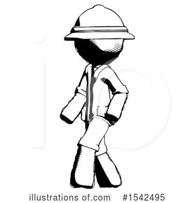 Royalty-Free (RF) Ink Design Mascot Clipart Illustration by Leo Blanchette - Stock Sample #1542495