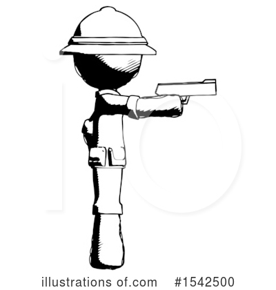Royalty-Free (RF) Ink Design Mascot Clipart Illustration by Leo Blanchette - Stock Sample #1542500