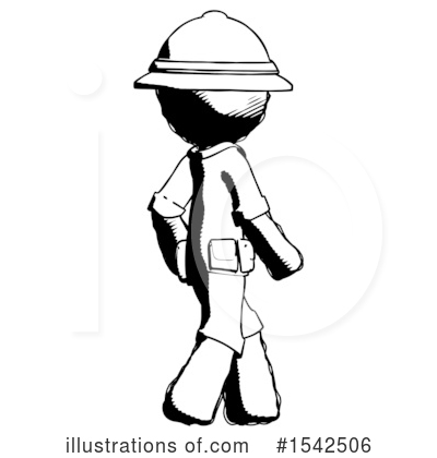 Royalty-Free (RF) Ink Design Mascot Clipart Illustration by Leo Blanchette - Stock Sample #1542506
