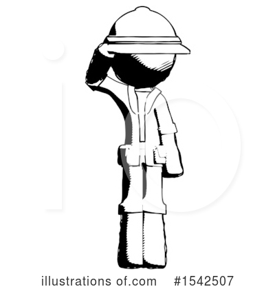 Royalty-Free (RF) Ink Design Mascot Clipart Illustration by Leo Blanchette - Stock Sample #1542507