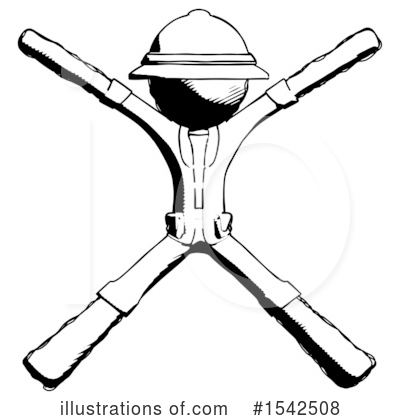 Royalty-Free (RF) Ink Design Mascot Clipart Illustration by Leo Blanchette - Stock Sample #1542508