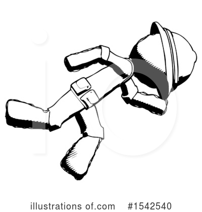 Royalty-Free (RF) Ink Design Mascot Clipart Illustration by Leo Blanchette - Stock Sample #1542540