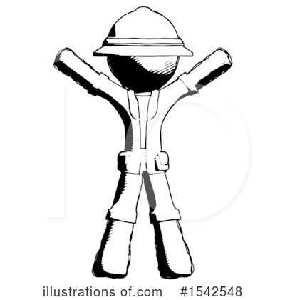 Royalty-Free (RF) Ink Design Mascot Clipart Illustration by Leo Blanchette - Stock Sample #1542548