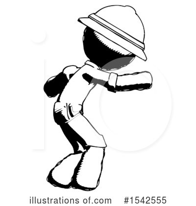 Royalty-Free (RF) Ink Design Mascot Clipart Illustration by Leo Blanchette - Stock Sample #1542555
