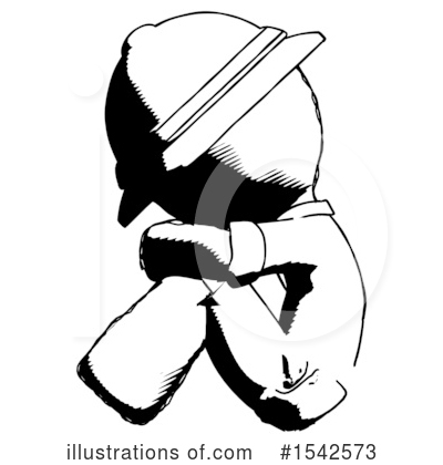 Royalty-Free (RF) Ink Design Mascot Clipart Illustration by Leo Blanchette - Stock Sample #1542573