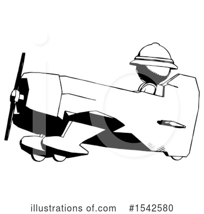 Royalty-Free (RF) Ink Design Mascot Clipart Illustration by Leo Blanchette - Stock Sample #1542580