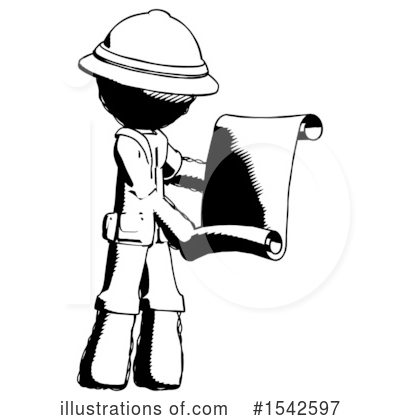 Royalty-Free (RF) Ink Design Mascot Clipart Illustration by Leo Blanchette - Stock Sample #1542597