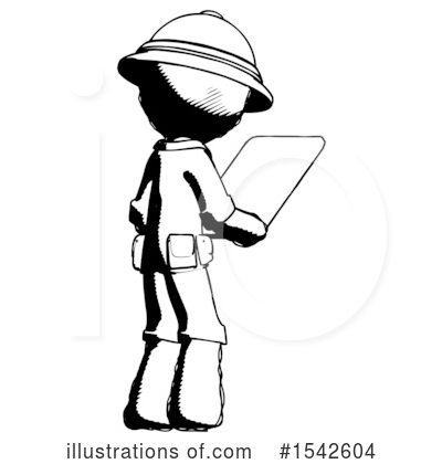 Royalty-Free (RF) Ink Design Mascot Clipart Illustration by Leo Blanchette - Stock Sample #1542604