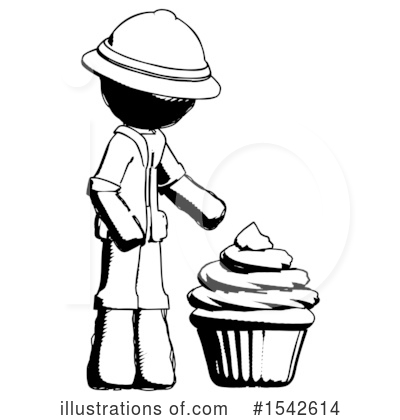 Royalty-Free (RF) Ink Design Mascot Clipart Illustration by Leo Blanchette - Stock Sample #1542614