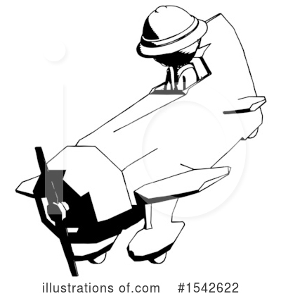 Royalty-Free (RF) Ink Design Mascot Clipart Illustration by Leo Blanchette - Stock Sample #1542622