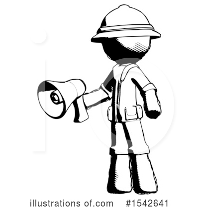 Royalty-Free (RF) Ink Design Mascot Clipart Illustration by Leo Blanchette - Stock Sample #1542641