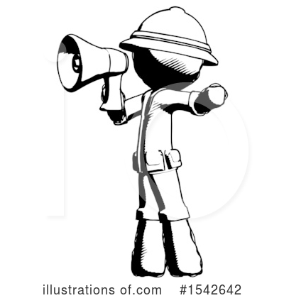 Royalty-Free (RF) Ink Design Mascot Clipart Illustration by Leo Blanchette - Stock Sample #1542642