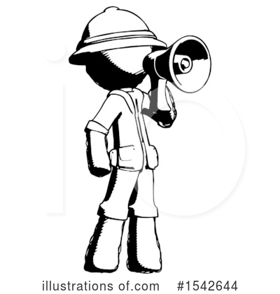 Royalty-Free (RF) Ink Design Mascot Clipart Illustration by Leo Blanchette - Stock Sample #1542644