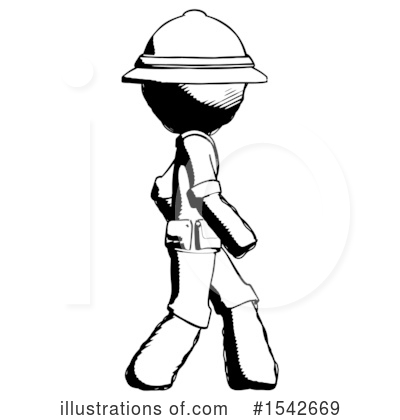 Royalty-Free (RF) Ink Design Mascot Clipart Illustration by Leo Blanchette - Stock Sample #1542669