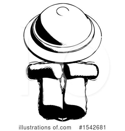 Royalty-Free (RF) Ink Design Mascot Clipart Illustration by Leo Blanchette - Stock Sample #1542681