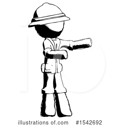 Royalty-Free (RF) Ink Design Mascot Clipart Illustration by Leo Blanchette - Stock Sample #1542692