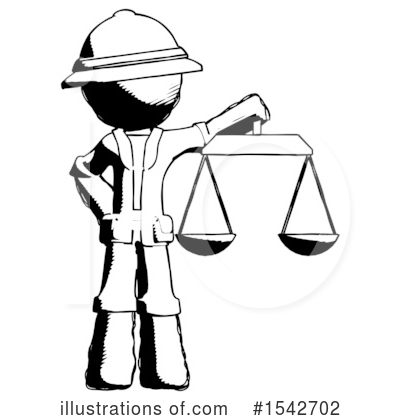 Royalty-Free (RF) Ink Design Mascot Clipart Illustration by Leo Blanchette - Stock Sample #1542702