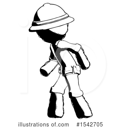 Royalty-Free (RF) Ink Design Mascot Clipart Illustration by Leo Blanchette - Stock Sample #1542705