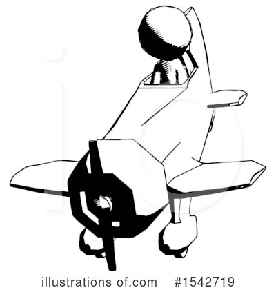 Royalty-Free (RF) Ink Design Mascot Clipart Illustration by Leo Blanchette - Stock Sample #1542719