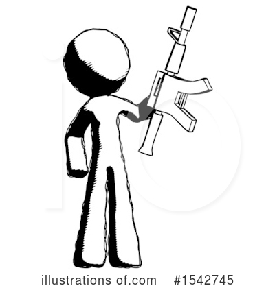 Royalty-Free (RF) Ink Design Mascot Clipart Illustration by Leo Blanchette - Stock Sample #1542745