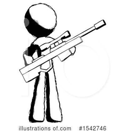 Royalty-Free (RF) Ink Design Mascot Clipart Illustration by Leo Blanchette - Stock Sample #1542746