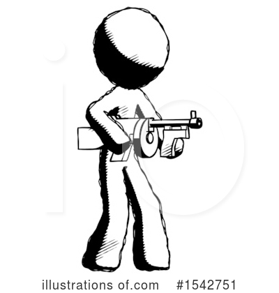 Royalty-Free (RF) Ink Design Mascot Clipart Illustration by Leo Blanchette - Stock Sample #1542751