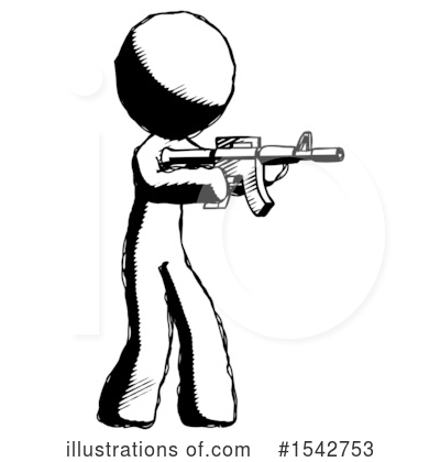 Royalty-Free (RF) Ink Design Mascot Clipart Illustration by Leo Blanchette - Stock Sample #1542753