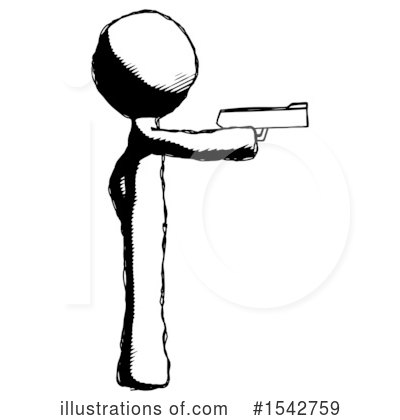 Royalty-Free (RF) Ink Design Mascot Clipart Illustration by Leo Blanchette - Stock Sample #1542759