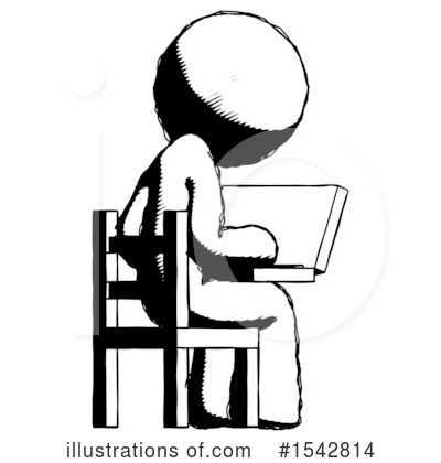 Royalty-Free (RF) Ink Design Mascot Clipart Illustration by Leo Blanchette - Stock Sample #1542814