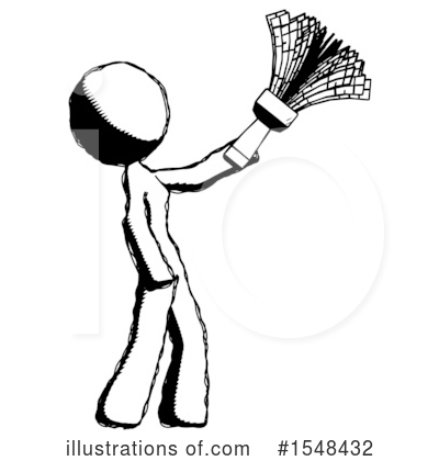 Royalty-Free (RF) Ink Design Mascot Clipart Illustration by Leo Blanchette - Stock Sample #1548432