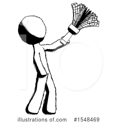 Royalty-Free (RF) Ink Design Mascot Clipart Illustration by Leo Blanchette - Stock Sample #1548469