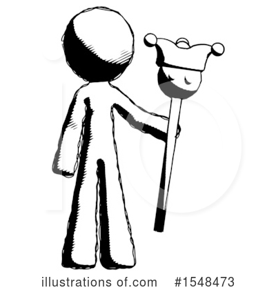 Royalty-Free (RF) Ink Design Mascot Clipart Illustration by Leo Blanchette - Stock Sample #1548473
