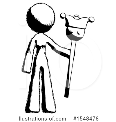 Royalty-Free (RF) Ink Design Mascot Clipart Illustration by Leo Blanchette - Stock Sample #1548476