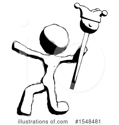 Royalty-Free (RF) Ink Design Mascot Clipart Illustration by Leo Blanchette - Stock Sample #1548481